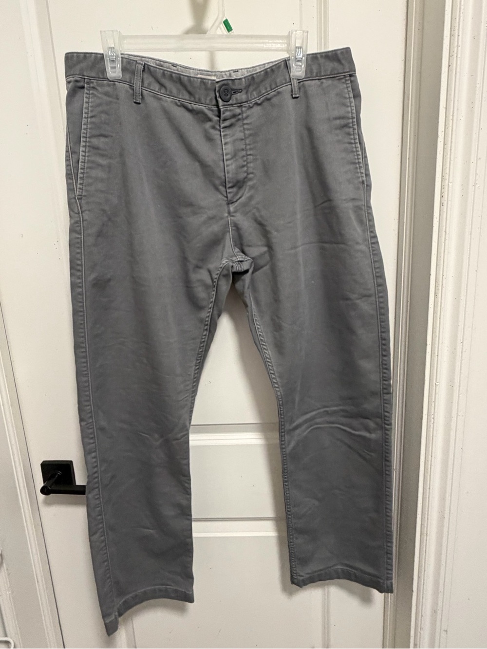 Dockers Gray Straight Chino Pants